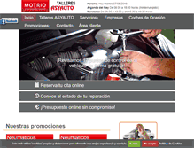 Tablet Screenshot of motrioarganda.com